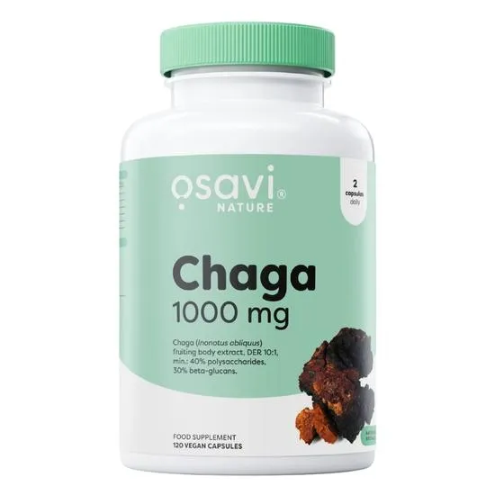 Osavi Chaga 1000Mg Capsules 120 Capsules