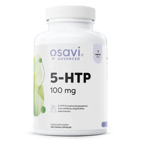 5-HTP, 100mg - 200 vegan caps - Image 3