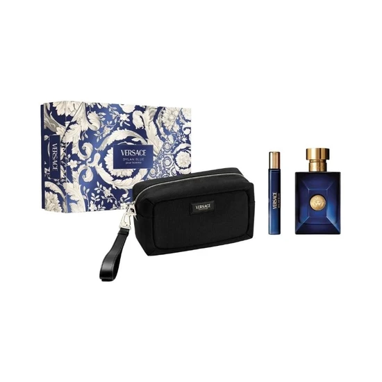 VERSACE DYLAN BLUE 100ML EDT SPRAY 3 PIECE BRAND NEW GIFT SET 2025 - Image 4