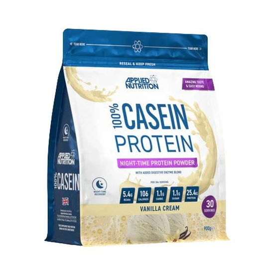 Applied Nutrition 100% Casein Protein Vanilla Cream