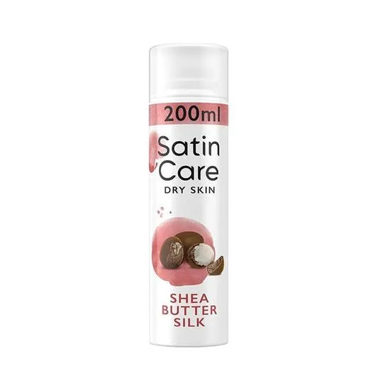 Gillette Satin Care Shea Butter Silk Shave Gel For Women