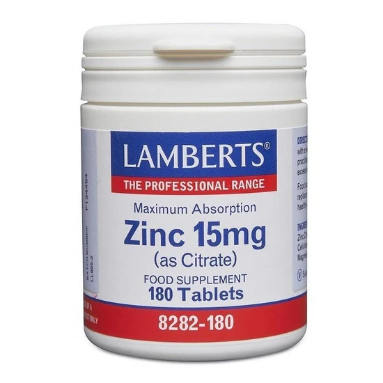 Lamberts Zinc 15mg Tablets