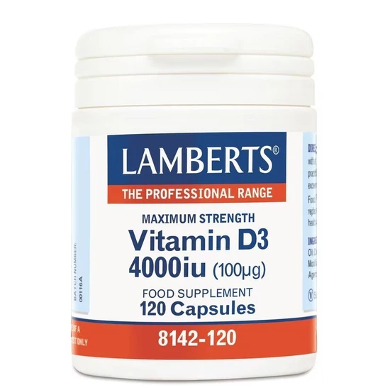Lamberts Vitamin D3 4000iu Capsules