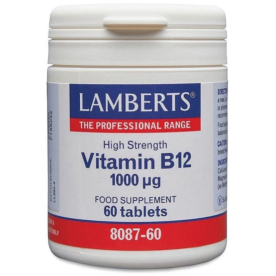 Lamberts Vitamin B12 1000ug (60) BBE 03/2029 - Image 5