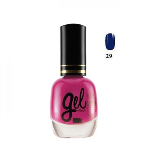 Astra Expert Maxi Brush Gel Effect Nail Polish 29 Nuit