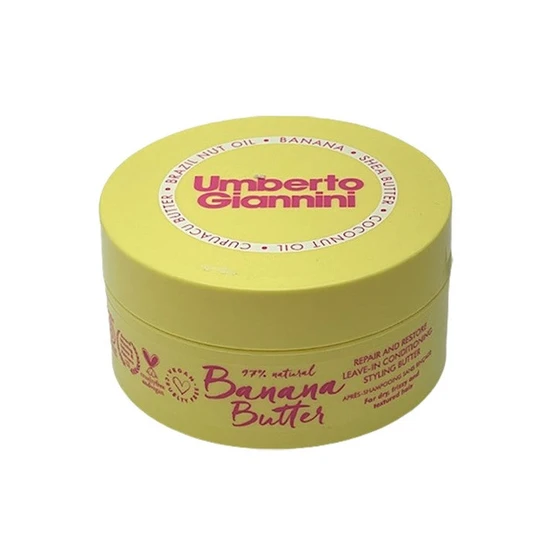 Umberto Giannini Banana Butter Repair & Restore Leave-In Conditioning Styling
