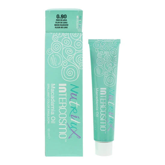 Intercosmo Nutrilux Macadamia Oil 0.90 Moon Blossom Hair Colour 60Ml For Women - Image 3