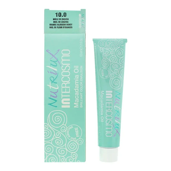 Nutrilux Orange Intercosmo Macadamia Oil 10.0 Blossom Honey Hair Care 60Ml - Image 4