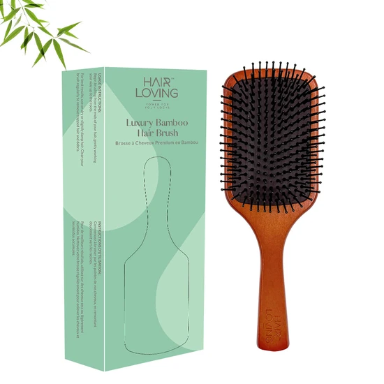 Hair Loving Wooden Paddle Brush