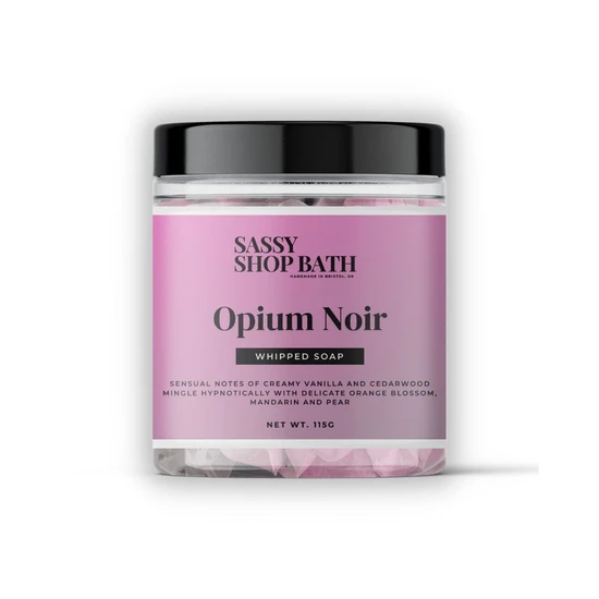 Sassy Shop Wax Sassy Shop Bath Opium Noir Whipped Soap