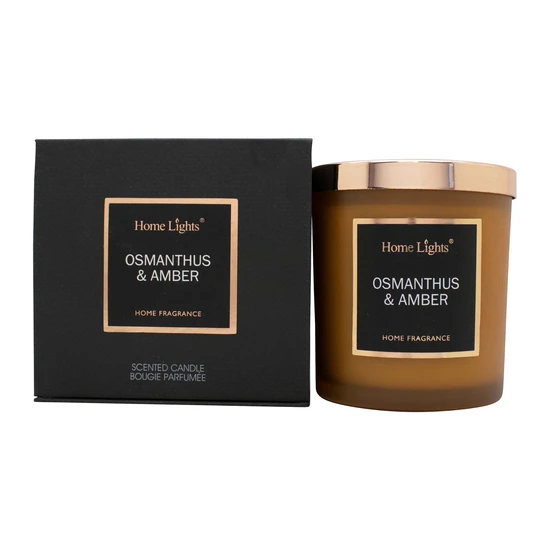 Home Lights Osmanthus & Amber Candle