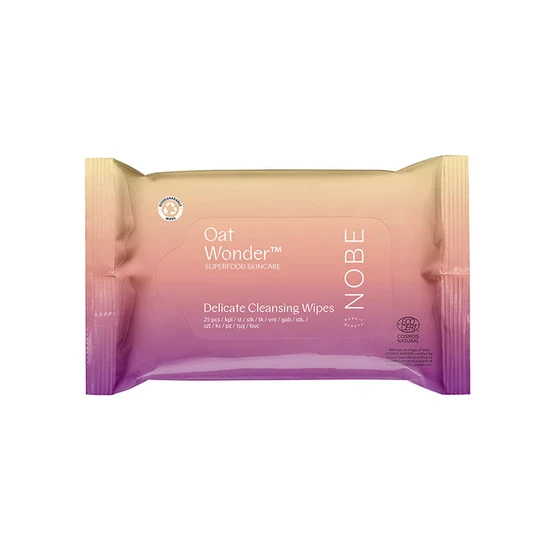 NOBE Oat Wonder Delicate Cleansing Wipes