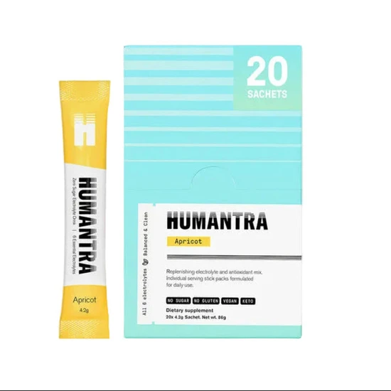 Humantra Apricot Electrolyte Powder
