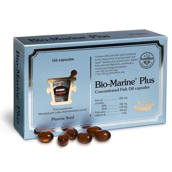 Pharma Nord Bio-Marine Plus Capsules (150) BBE 10/2028 - Image 4