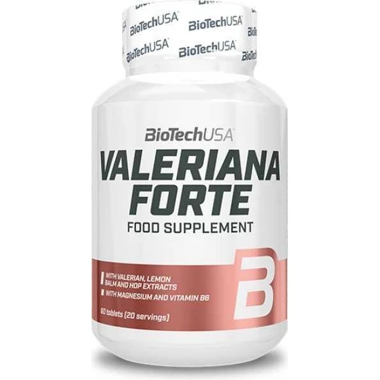 Biotechusa Valeriana Forte - 60 Tablets - Image 3