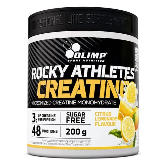 Olimp Nutrition Rocky Athletes Creatine, Citrus Lemonade - 200G - Image 2
