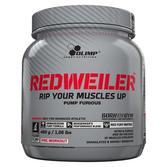 Olimp Nutrition Red/Black Weiler- 480 Grams - Lime Crime Mint - Image 2