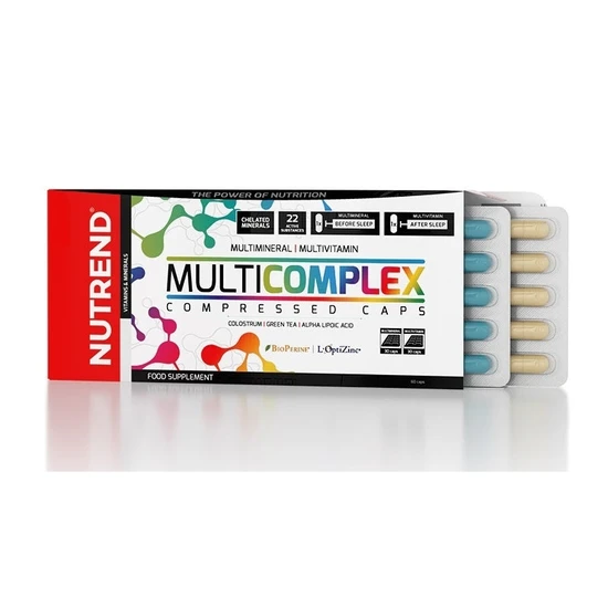 Nutrend Multicomplex Compressed Caps - 60 Caps - Image 4
