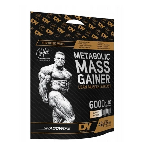 Dorian Yates (Cookies With Cream) Metabolic Mass Gainer 6Kg Weight Gain - Image 2