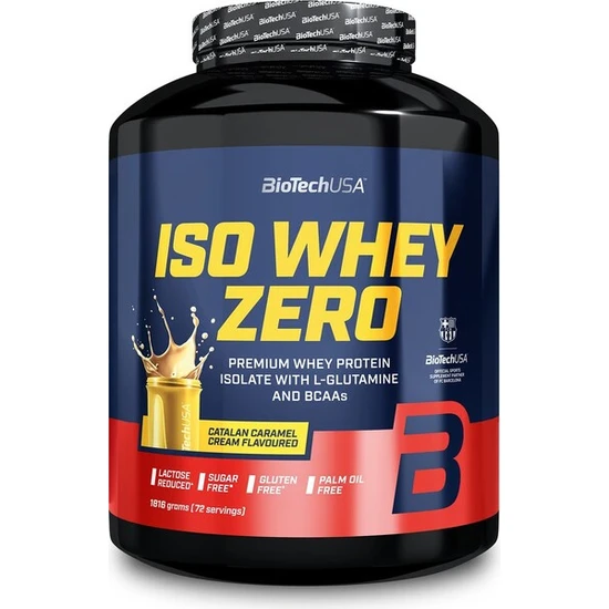 Biotechusa Cream Iso Whey Zero, Catalan Caramel - 1816G - Image 2