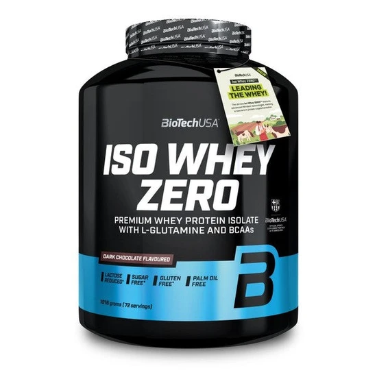Biotech Usa {Aisle K} Biotechusa | Iso Whey Zero- Dark Chocolate | 1 X 1816G - Image 3