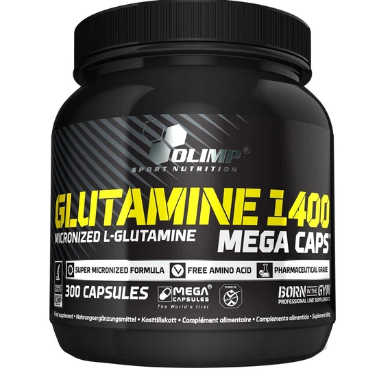 Olimp Nutrition Glutamine Mega Caps - 300 Caps - Image 2
