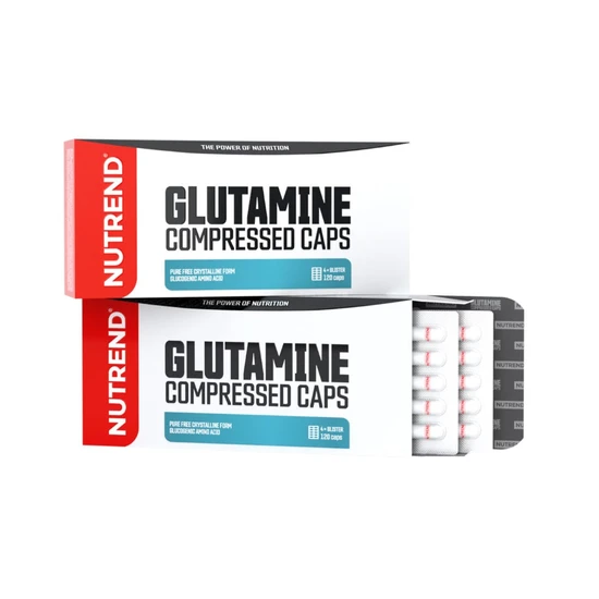 Nutrend Glutamine Compressed Caps - 120 caps - Image 3