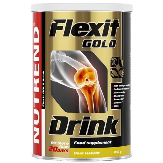 Nutrend Gold Flexit Drink - 400 Grams - Pear - Image 2