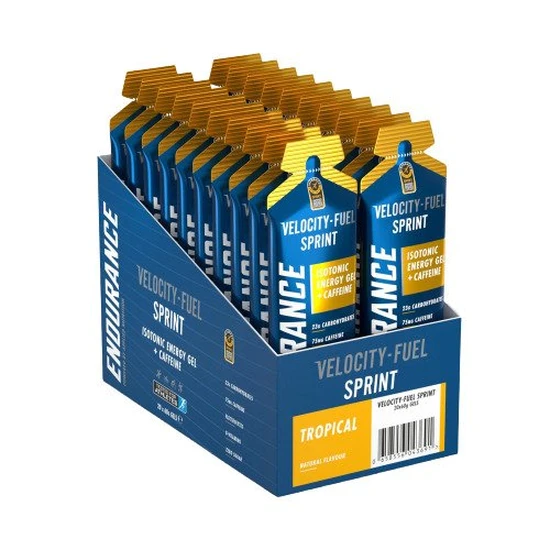 Applied Nutrition Multicolor Endurance Spint Energy Gels - Tropical - 20 Servings - Image 4