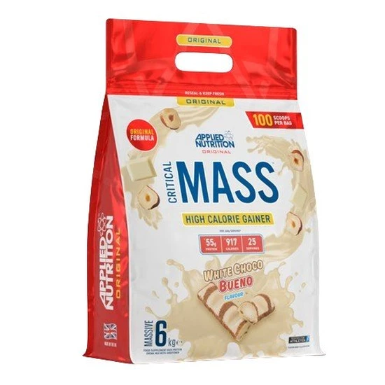 Applied Nutrition White Critical Mass - Original, Choco Hazelnut - 6000G - Image 2