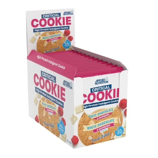 Applied Nutrition White Critical Cookie - Chocolate & Raspberry / 12 X 73G - Image 4