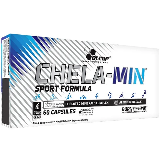 Olimp Nutrition Chela-Min, Sport Formula - 60 Caps - Image 5