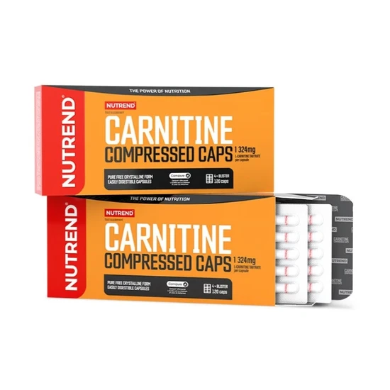 Nutrend Carnitine Compressed Caps - 120 Caps - Image 3