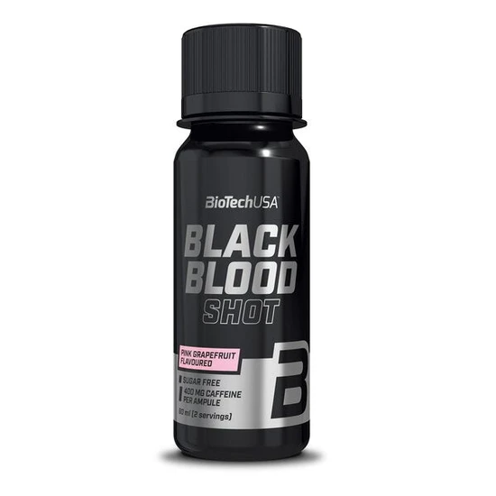 Biotechusa Black Blood Shot, Pink Grapefruit - 20 X 60 Ml. - Image 2