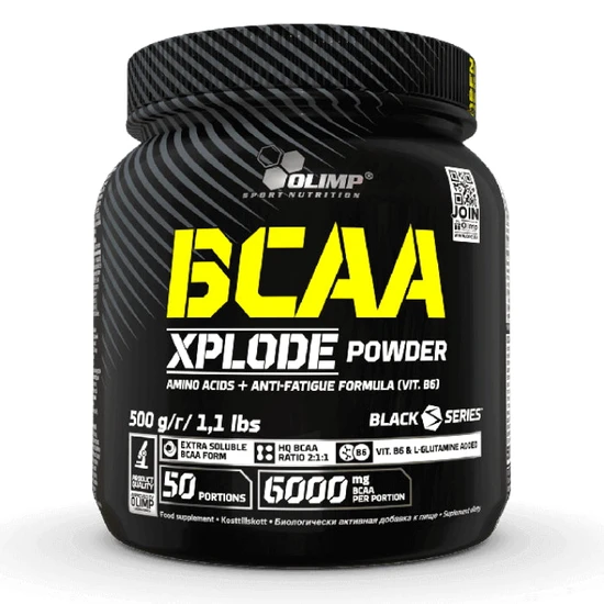 BCAA Xplode Powder 500g Cola Amino Acid Energy Supplement with L-Glutamine - Image 3