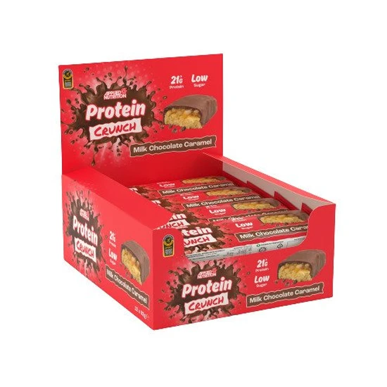 Applied Nutrition Protein Crunch Bar 12X62g - Milk Chocolate Caramel / Caramel - Image 4