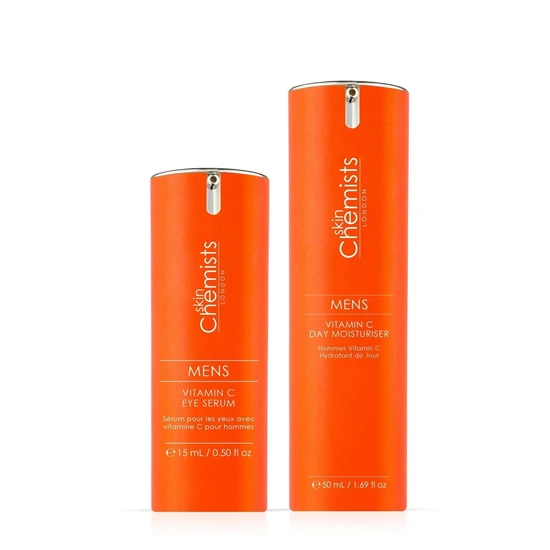 skinChemists Anti-Ageing Mens Vitamin C Brightening Duo Kit
