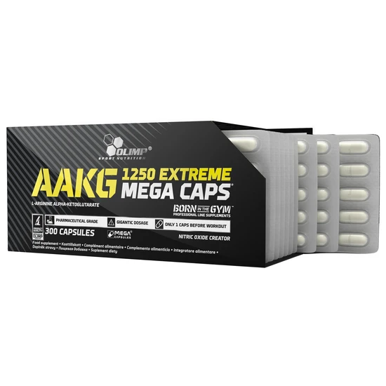 Olimp Nutrition Aakg Extreme Mega Caps - 300 Caps - Image 4