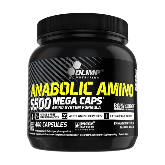 Olimp Nutrition Anabolic Amino 5500, Mega Capsules 400 Capsules