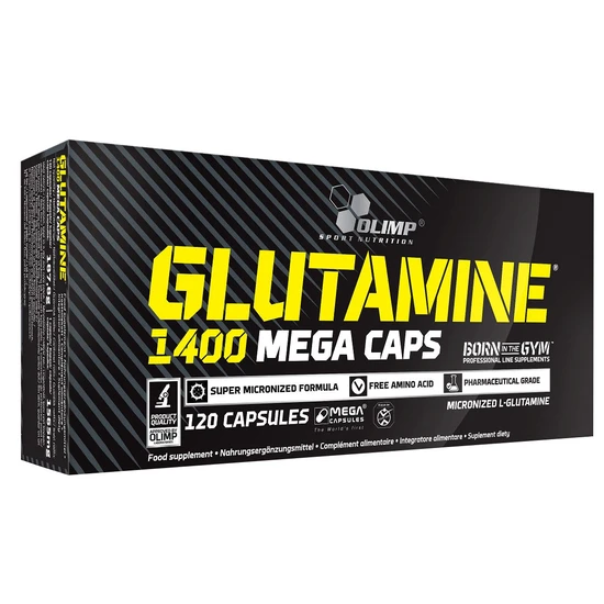 Olimp Nutrition {Aisle K} | Glutamine Mega Caps | 1 X 120 Caps - Image 3