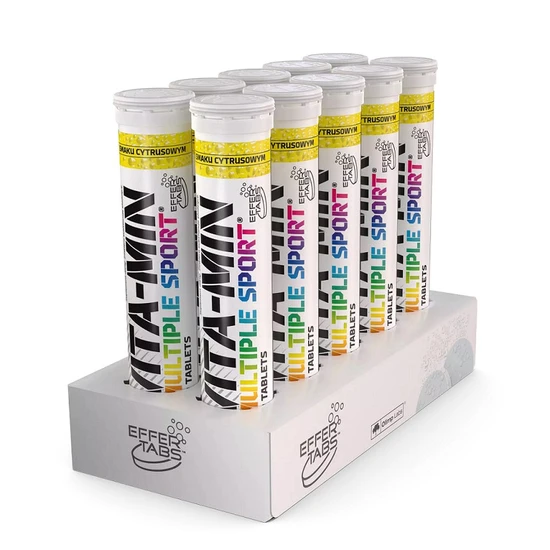 Olimp Nutrition Vita-Min Multiple Sport, Citrus - 10 X 20 Tabs - Image 4