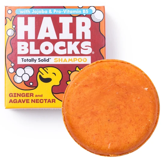 Shower Blocks Solid Shampoo 1X - Ginger & Agave Nectar - Image 3
