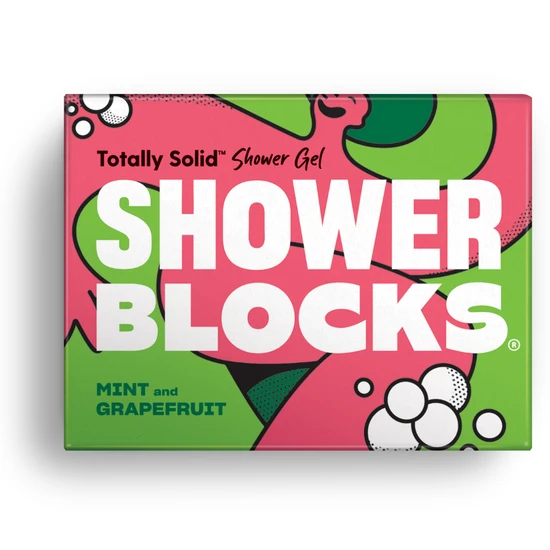 Shower Blocks Solid Shower Gel X1 - Mint & Grapefruit - Image 3