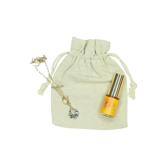 Lalique Soleil Vibrant 15Ml Eau De Parfum Gift Set Necklace, Bag For Her - Image 5