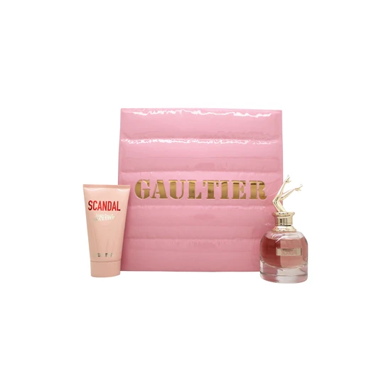 Jean Paul Gaultier Jpg Scandal Eau De Parfum Women's Perfume Spray Gift Set (50Ml, 80Ml) With Body Lotion - Image 2