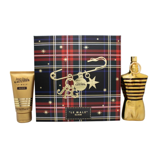 Jean Paul Gaultier Le Male Elixir Gift Set (Le Male Elixir Edp 4.2 Fl Oz + Shower Gel 2.5 Fl Oz) - Image 2