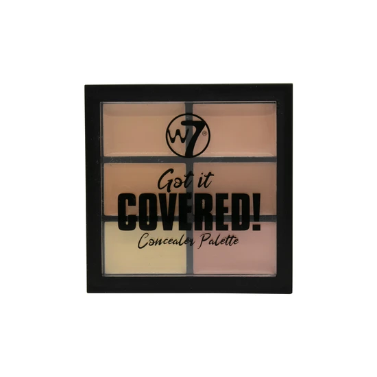 W7 Got It Covered Concealer Palette -  6 Creamy - Image 2