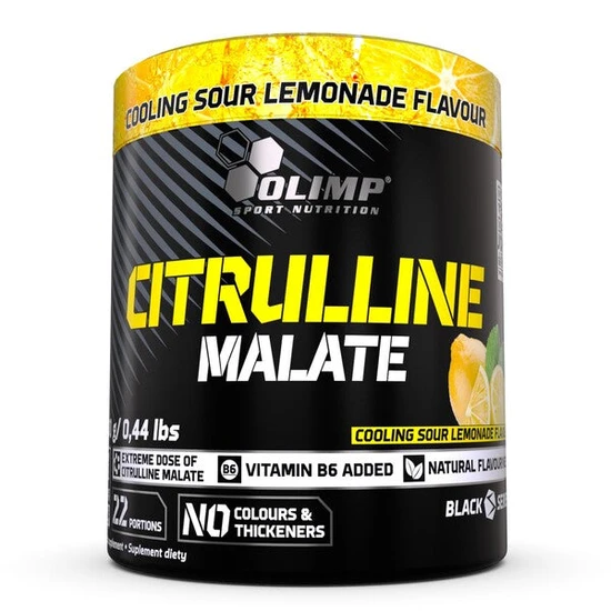 Olimp Sport Nutrition Citrulline Malate, Cooling Sour Lemonade - 200 Grams - Image 3