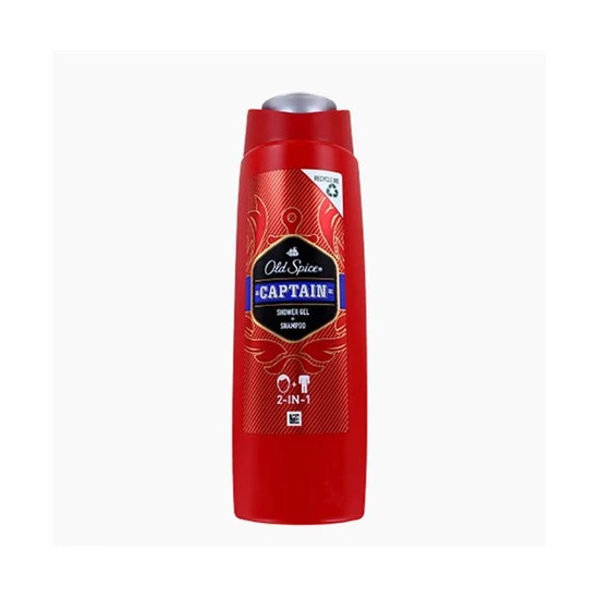 Old Spice Captain 2-In-1 Shower Gel & Shampoo 250Ml