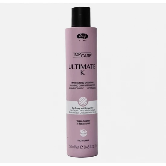 Lisap Top Care Ultimate K Maintaining Shampoo 250Ml